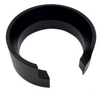 Imbuto dosatore magnetico in alluminio per Eureka Mignon e Gemilai 9010B/C, imbuto anti-schizzi per evitare la carica statica e lo sporco (nero)