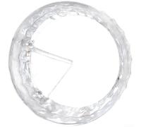 Imbuto dosatore per caffè con sei perline magnetiche per un fissaggio sicuro, adatto per portafiltri da 51 mm e 58 mm, ricevitore trasparente anti fuoriuscite di caffè (58 mm)