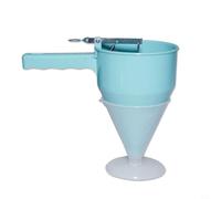 Imbuto dosatore per pastella con stantuffo a molla per dosare accuratamente pastelle, salse e glasse in panetterie e cucine (C)