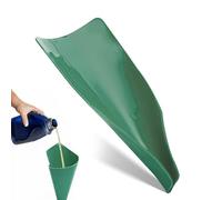 Imbuto flessibile di scarico dell'olio riutilizzabile pieghevole piastra guida pieghevole strumento di drenaggio per auto moto camion 37,6 x 17,7 cm silicone resistente al calore, verde