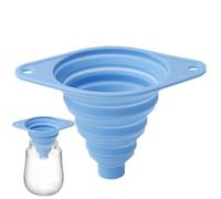 Imbuto flessibile e pieghevole in silicone, utensile da cucina | Imbuto versatile in silicone flessibile per riempire bottiglie e travasare olio, farina, liquidi, polvere