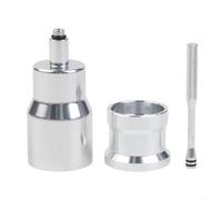 Imbuto Freno Bici Lega Alluminio Kit Spurgo MTB | Lega alluminio leggera, protegge filettatura, include tappo lungo, base imbuto, per manutenzione fai-da-te(Road Bike Kit)