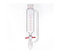 Imbuto gocciolatore a pressione costante, Con segni di spunta, Valvola in PTFE, Imbuto for aggiunta, Vetro borosilicato, F62(F62291L)