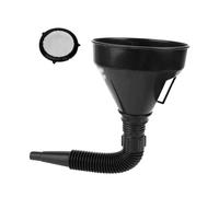 Imbuto Imbuto universale for olio con manico for tubo filtro, set di strumenti for il riempimento carburante diesel, accessori for auto, camion, moto, fuoristrada