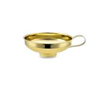 Imbuto Imbuto, utensili da cucina essenziali for il trasferimento dell'olio, la preparazione del kimchi, conservazione della frutta e manipolazione delle polveri(Small golden funnel)