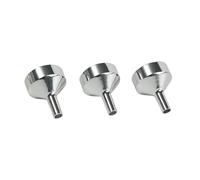 Imbuto in acciaio inossidabile Imbuti in metallo 18x21 mm multicolore confezione da 5 o 10 for il riempimento di liquidi accessori da cucina(5Pcs-Metal)