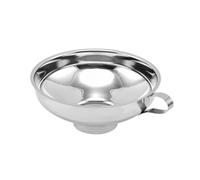 Imbuto in acciaio inossidabile, Imbuto a bocca larga in acciaio inossidabile multicolore for condimenti for insalate, marmellate, vino, olio da cucina(Steel 6.2CM L)