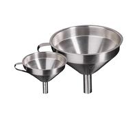 Imbuto in acciaio inox, dimensioni mini imbuto for esperimenti, filtro for uso domestico, imbuto a tubo dritto 304(18cm)