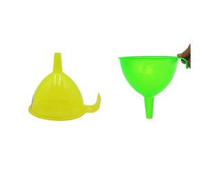 Imbuto in Plastica riutilizzabile Imbuto Olio Forniture da Cucina per Trasferimento di Acqua Liquido 1 Pezzi Colore casuale e squisita esecuzione. Durabilità