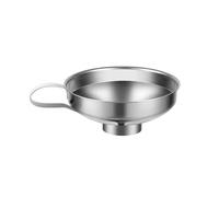 Imbuto in rame, Imbuto da cucina in acciaio inossidabile a bocca larga multicolore di dimensioni multiple for conserve olio(1PCS Silver)