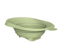 Imbuto in silicone per granite di ghiaccio e bevande fredde, design pieghevole per una facile conservazione e versamento senza disordine in tazze o contenitori (verde)
