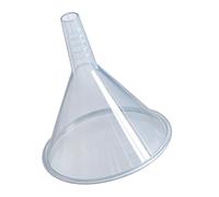 Imbuto industriale con prova, 100 mm | Imbuto a bocca larga per un rapido trasferimento di liquidi, ideale per cucina e uso in laboratorio con materiali per uso