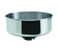 Imbuto inox N.3 ricambio accessorio spremipomodoro Ø esterno cm 22 Ø foro cm 5,2