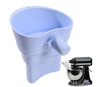 Imbuto miscelatore, strumento pieghevole in silicone, utensile da cucina, beccuccio pieghevole per zucchero liquido, miele, farina d'avena, da forno per principianti