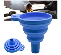 Imbuto motore per auto Imbuto liquido universale in silicone Rondella Cambio liquido Imbuto pieghevole portatile per cambio benzina olio motore automatico