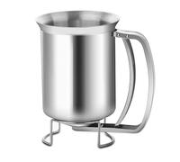 Imbuto multifunzione da 680 ml, dispenser per pastella in acciaio inox per pancake, cupcake e torte, facile da usare, dispenser in acciaio inox