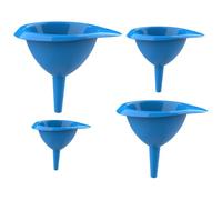 Imbuto 'olio - Set di imbuti 'olio | Multi uso - Plastica - Funnel | Utensile da cucina per trasferire liquidi | Imbuto olio a collo lungo per casa, cucina, restauro