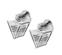 Imbuto per alimenti in acrilico rosso 2 pezzi Imbuto alimentatore per cimice