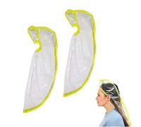 Imbuto per capelli, 2 pezzi, per la cura dei capelli, pratica per il lavaggio dei capelli, imbuto per la colorazione dei capelli, strumenti per la pulizia dei capelli