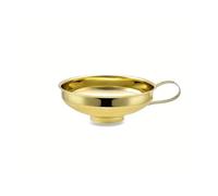 Imbuto per conserve, Imbuto a bocca larga placcato in oro in acciaio inossidabile for marmellata, salsa di insalata e scarico dell'olio Design ispessito di grosso calibro