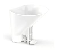 Imbuto per Farina a Bocca Larga per Robot da Cucina, Beccuccio in plasticas Alimentare con Canale di Versamento Facile, Antispruzzo Mani Libere Antigoccia, Facile da Pulire, per Farina Zucchero Liquid