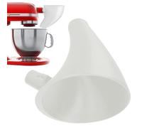 Imbuto per Farina - Accessorio per Impastatrice - Imbuto per Farina Lavabile in Lavastoviglie per Cucine, Ristoranti e Locali