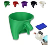 Imbuto per farina da cucina, imbuto per farina, accessorio per miscelatore, accessori da cucina per miscelatori, design facile da versare, per uova liquide ed entrambe le farine, previene fuoriuscite