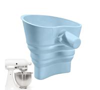 Imbuto Per Farina Da Planetaria,Silicone Pieghevole Antischizzi Utensili Da Cucina - Accessorio Imbuto Farina Frullatore Cottura,Per Casa Campeggio Picnic Preparazione Cibo Trasferimento Polvere Cottu