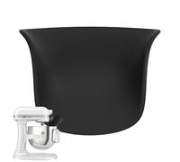 Imbuto per Farina in Silicone | Imbuto in Silicone a Bocca Larga | Accessorio per Impastatrice per Planetaria | per Cucina, Cacao in Polvere, Fiocchi d'Avena, Miele, Yogurt, Olio