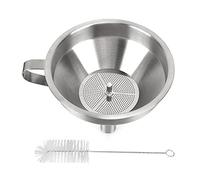 Imbuto per filtro in resina 3D per stampante 3D, in acciaio inossidabile, doppio filtro rimovibile, tazza UV per filtro a imbuto SLA/DLP/LCD