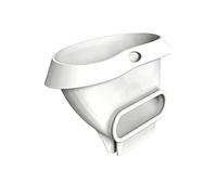 Imbuto per impastare - 16x11,1x10,2 cm Miglior strumento in silicone antispruzzo, Accessorio per cottura anti-goccia Scivolo flessibile, Protezione per versare Accessorio per impastatrice