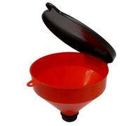 Imbuto per olio d'olio, imbuto in plastica con coperchio ribaltabile FSC-PP-250 (ø 250 mm)