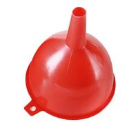 Imbuto per olio, imbuto in plastica a bocca larga Grande strumento multiuso Facile da pulire per olio, carburante, gas e settore automobilistico (Rosso)