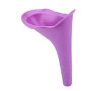 Imbuto per Orinatoio da Donna, Nuovo Dispositivo per la Minzione Femminile Imbuto per Pipì Riutilizzabile da Donna Orinatoio Portatile per Donne Donne Viaggi Campeggio Toilette per Donne(viola)