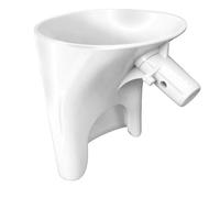 Imbuto per planetaria | utensile antischizzo per pasticceria,Imbuto per Farina per Dolci - Adatto per Impastatrice a da 6,6 Litri in Cucina e Cottura di Alimenti e Zucchero a