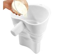 Imbuto Per Robot Da Cucina, Silicone, Imbuti Per Farina | Bocca Ampiamente Applicabile Imbuti Versatili Per Cuochi Principianti Zucchero Cacao In Polvere Farina D'avena Miele Yogurt Oli Li