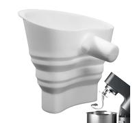 Imbuto per robot da cucina, strumento di pasticceria pieghevole in silicone, grande capacità pieghevole per cucina, per la preparazione di alimenti secchi e liquidi per la casa ristorante