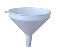 Imbuto per travaso in PP, mis. Ø 12 cm, colore bianco