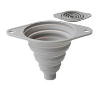 Imbuto pieghevole, imbuto da cucina,Riempito con ampio pieghevole - Funnels in silicone per Uso di bottiglie di riempimento, in scatola, cottura e trasferimento di acqua in polvere