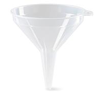 Imbuto plastica 12 cm trasparente
