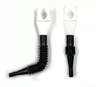 Imbuto quadrato per il rifornimento di carburante progettato per versare senza problemi e prevenire fuoriuscite, di piccole dimensioni per una facile conservazione in cucina o in ambienti