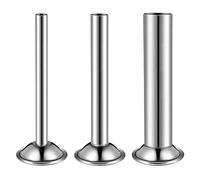Imbuto Ripieno per Salsicce, Tritacarne in Acciaio Inox Tubi di Riempimento per Tritacarne Misura 5 Tritacarne, 3 Misure, 3 Pezzi