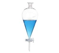Imbuto Separatore Graduata Vetro Borosilicato Rubinetto PTFE Beuta-1000mL 24/29