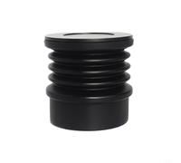 Imbuto singolo dosatore per macinacaffè con coperchio in legno, contenitore in silicone per la pulizia di merci macinate, compatibile con WPM e altri macinini, nero (nero)