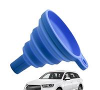 Imbuto universale per olio - Strumento pieghevole in silicone antispruzzo per auto, salva-sversamenti multiuso, linee di misurazione graduate, bocca larga per ricezione | Per Lubrificanti Refrig