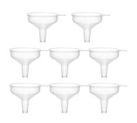 Imbuto versatile a bocca larga da 8 pezzi per uso in cucina Imbuto da cucina in plastica per uso alimentare Set di imbuti rotondi da cucina imbuti durevoli e multifunzionali per riempire diverse