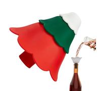 Imbuto versatile a bocca larga - Imbuto per uso in cucina, set di imbuti da cucina 3x con design albero di Natale | Imbuto di cottura adatto per alimenti e lavabile in lavastoviglie per una facile