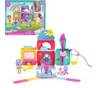 Cry babies playtime daycare l'asilo di jenna, set da gioco con stanze, accessori e bambola esclusiva