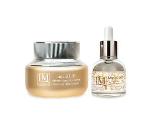 IMC Liquid Lift - Crema e siero intensivo per il viso, set da 2 pezzi, sviluppato con Dr. Michaela Fuchs