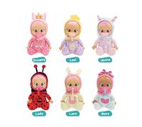 CRY BABIES TINY CUDDLES NEWBORN - BAMBOLA PELUCHE DA COLLEZIONARE, 6 MODELLI DIVERSI - ASSORTITO